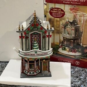 Department 56, Christmas treasures,